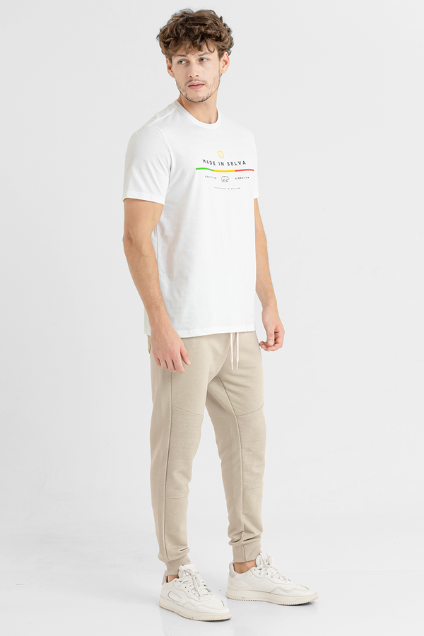 calca masculina moletom sustentavel recorte marrom montanha 2 basica bermuda calca tshirt moletom harpie loja moda roupa