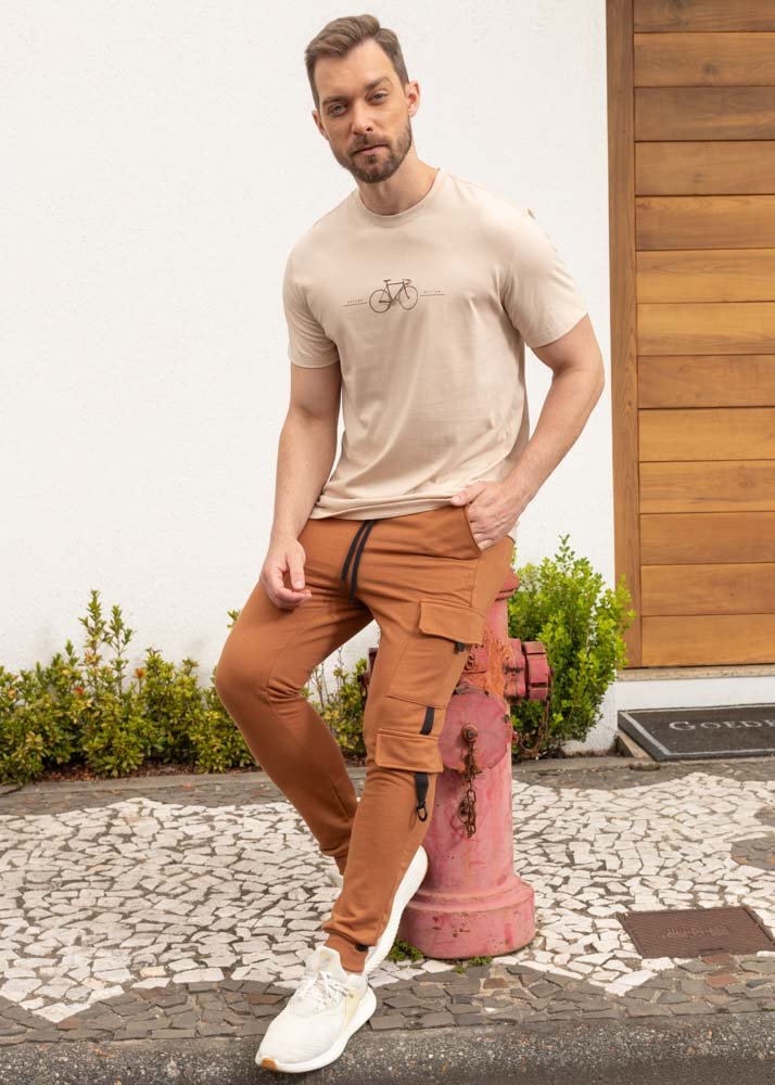 Promoção fashion calça moletom masculina